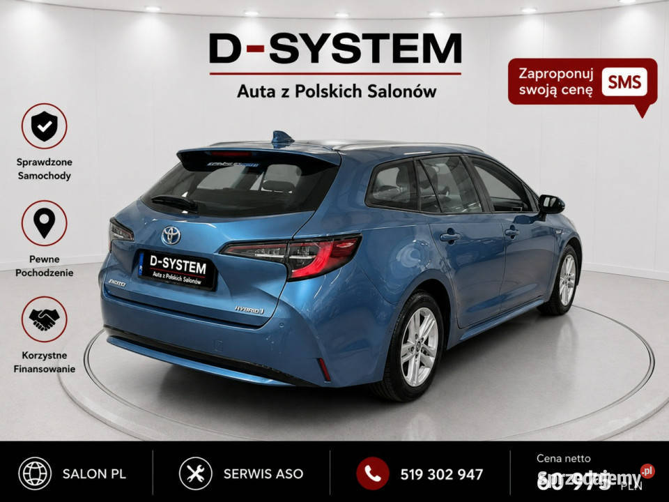 Toyota Corolla 22 Salon Polska 18 HYBRID 1wł z elektrochrom. lusterko wst. Corolla Białystok sprzedam