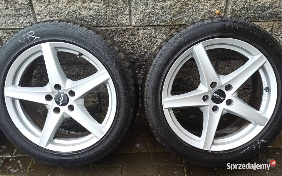 Felgi Aluminiowe 8Jx18 Ronal do Audi Volkswagena Lwówek Śląski