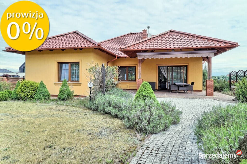 Elegancki dom parterowy na osiedlu Piaski 0 Gorzów Wielkopolski