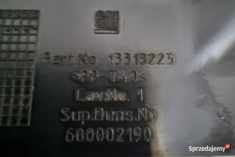 Podszybie dolne opel corsa D 13313223 EUROPA sprzedam