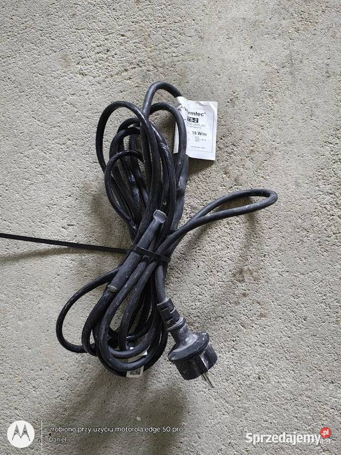 Kabel przewód grzejny z termostatem Rzeszów