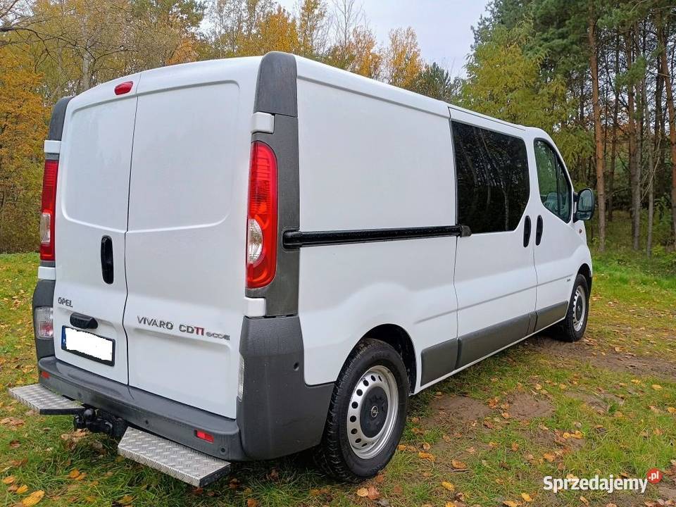 Vivaro 20 CDTI 115 Dubel Kabina Brygadówka Klima biały Mielec sprzedam