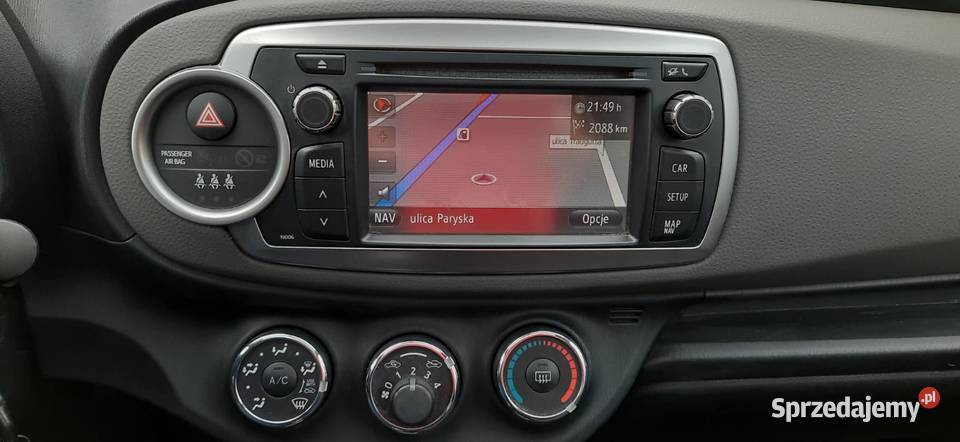 Toyota Yaris 14 D 90 Comfort 2012r 186 800 NAVI nawigacja Skarżysko-Kamienna