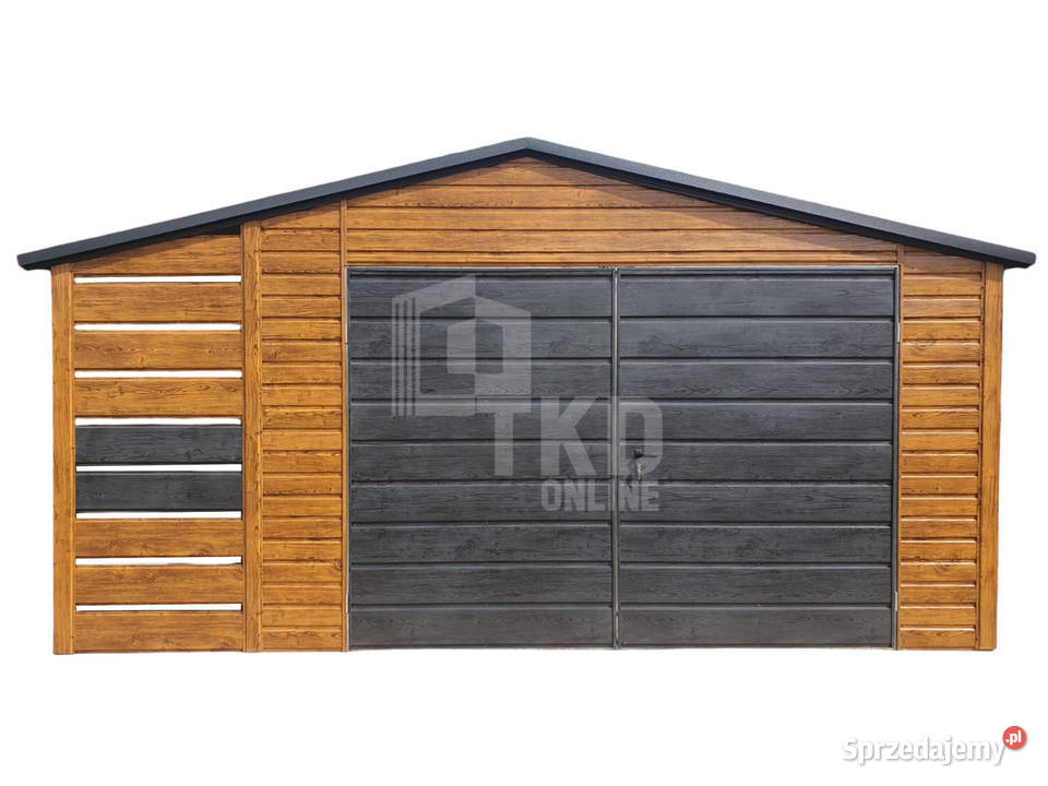 Garaż Blaszany 4x5 wiata 1x5 Brama okno rynny zachodniopomorskie Szczecinek