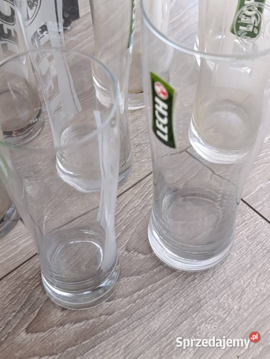 kufle do piwa lech 9 sztuk Poznań