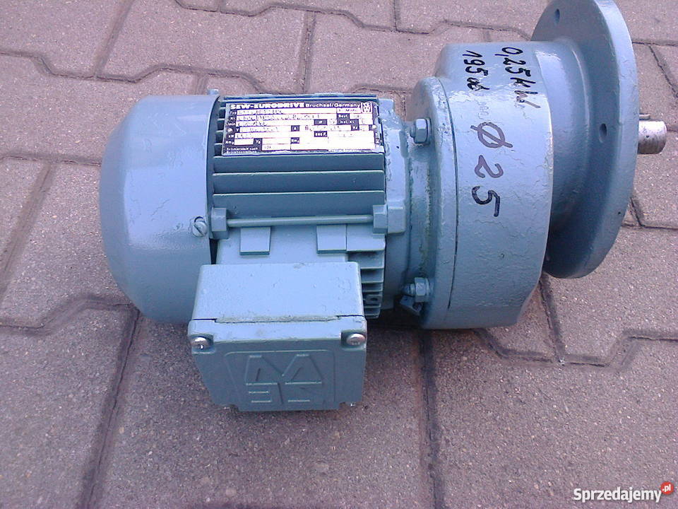Motoreduktor 025 kW 195 obr 3faz wielkopolskie sprzedam