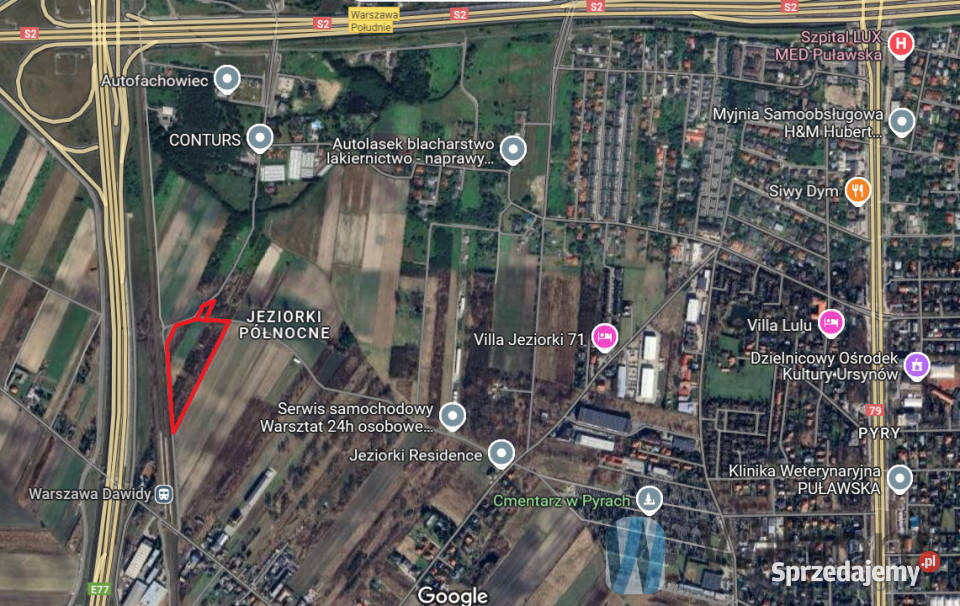 Działka Warszawa 27219m2 27219m2 sprzedam