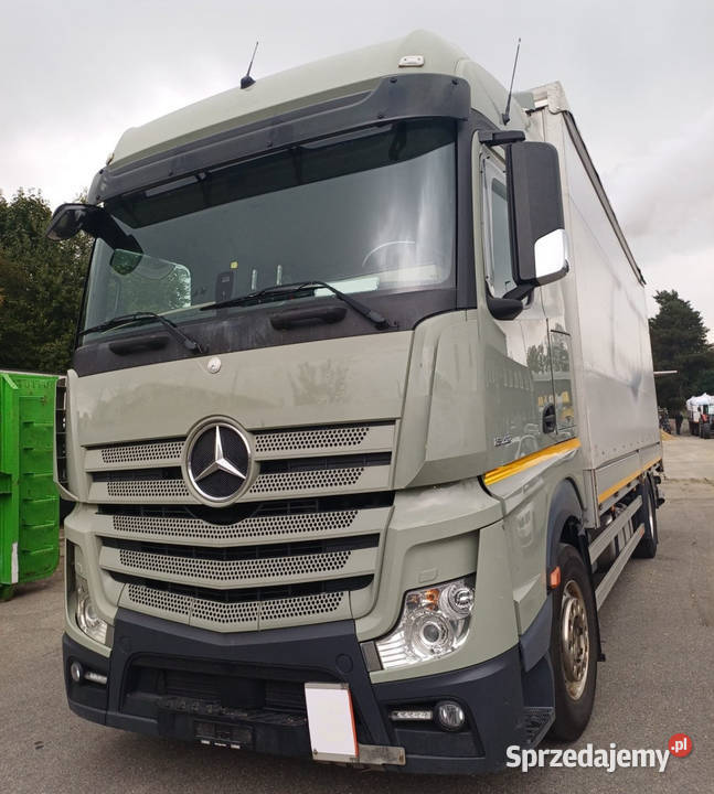 Mercedes 1843 Euro 6 Burto Firanka 17palet tez w 11983cm3 mazowieckie Warszawa