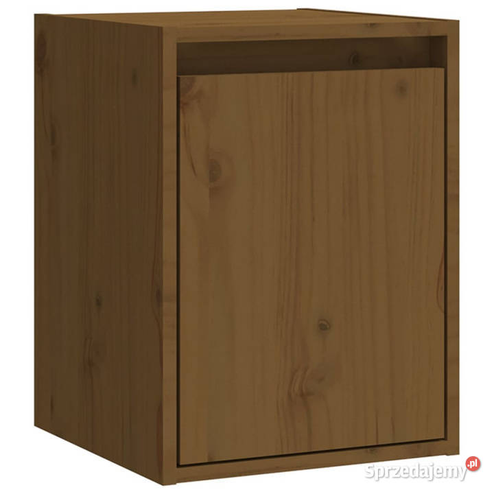 Szafka ścienna miodowy brąz 30x30x40 lite drewno Warszawa