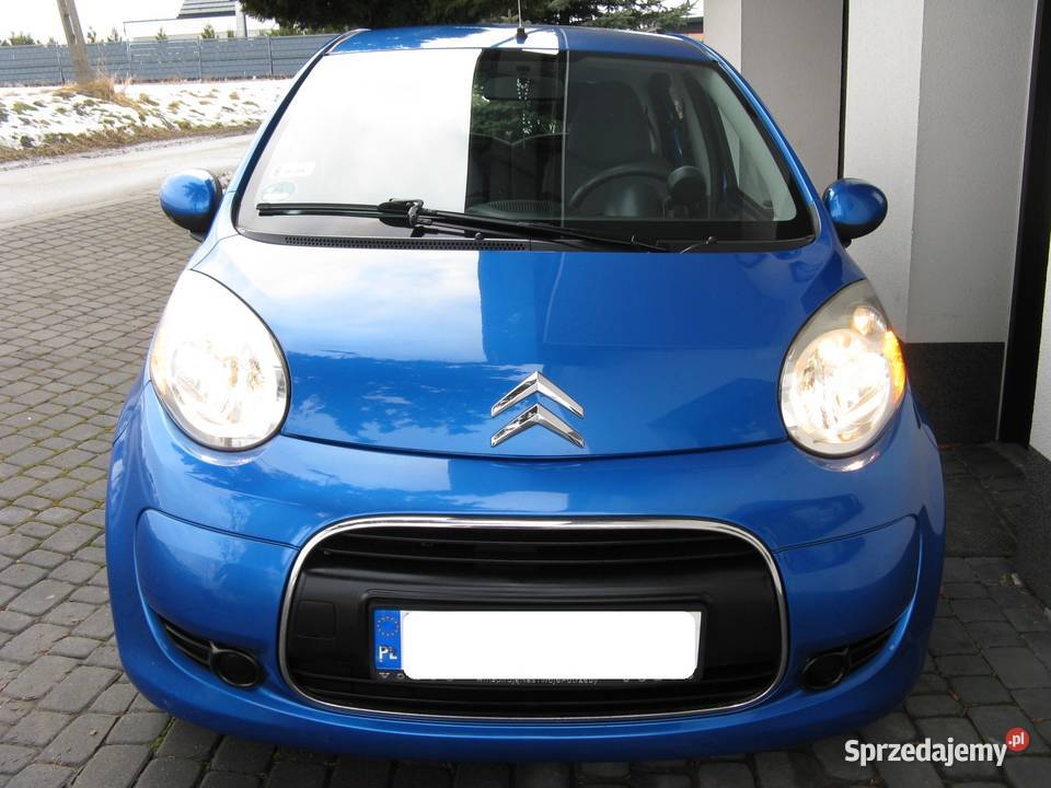 Śliczny Citroen C1 5Drzwi Klimaelektryka Aygo wspomaganie kierownicy Czechówka