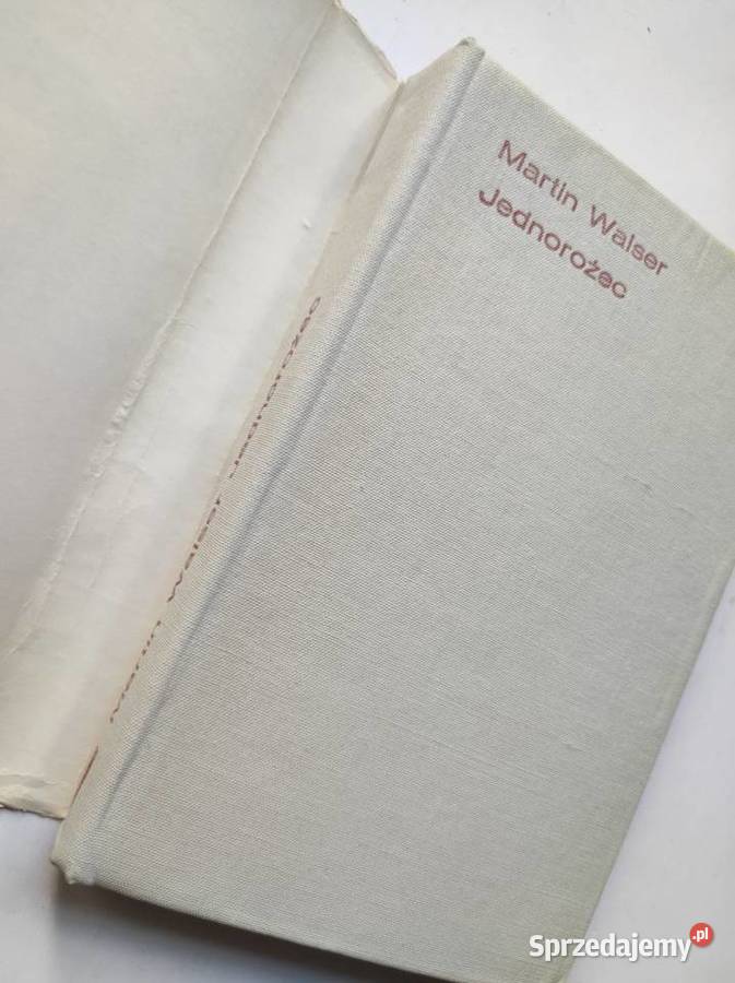 Martin Walser Jednorożec 1971 Das Einhorn Kielce sprzedam