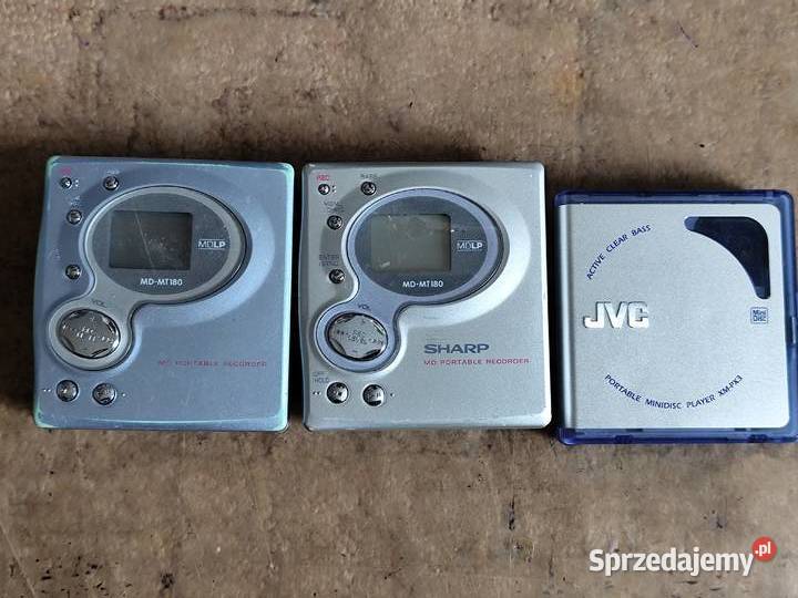 Walkman MD Sharp JVC uszkodzone Grabowo