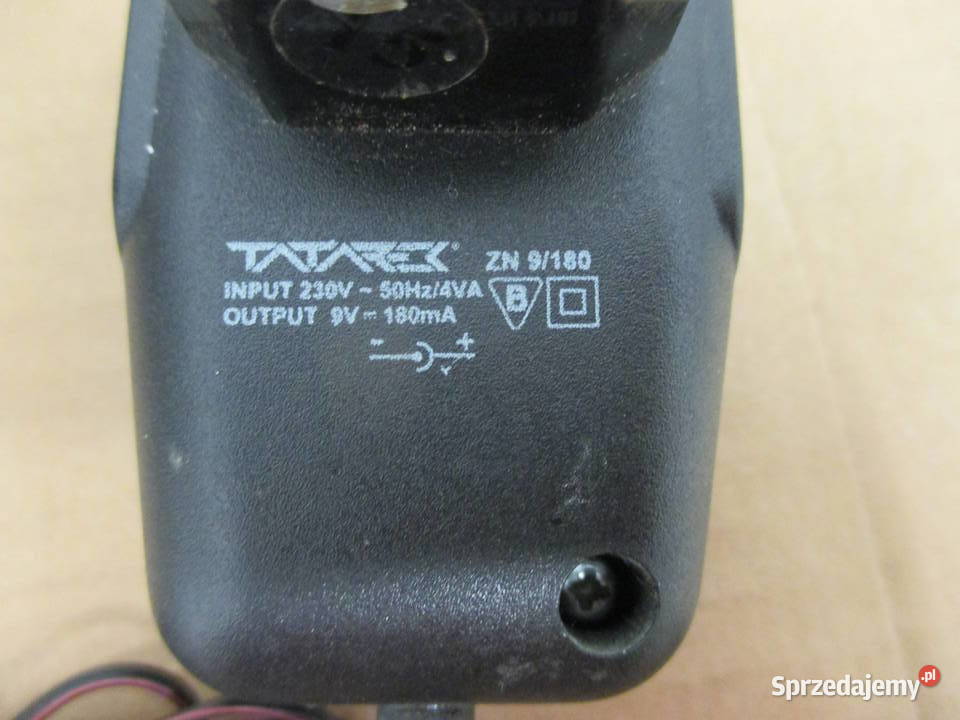Zasilacz Tatarek 9V 180mA Warszawa