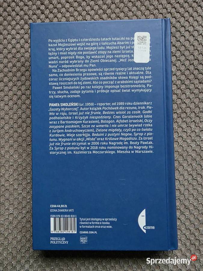 Paweł Smoleński Wnuki Jozuego Kraków sprzedam