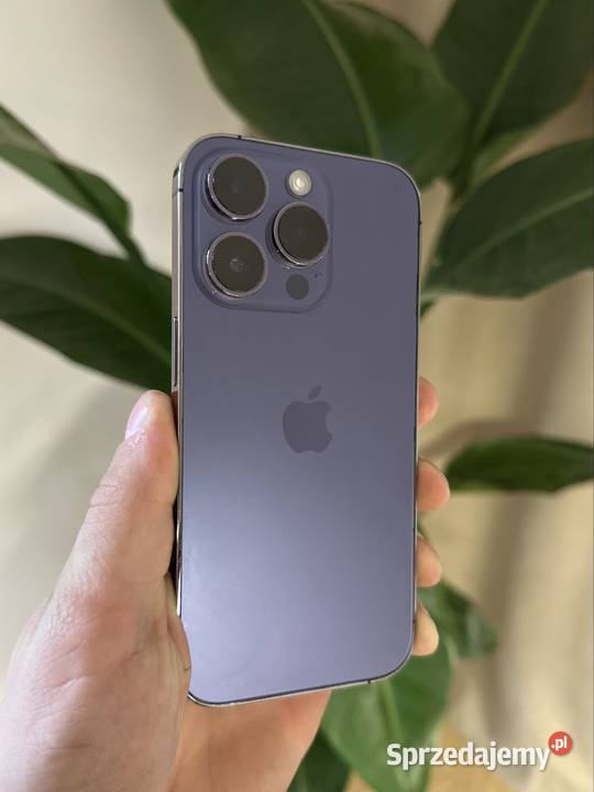 iPhone 14 Pro 128GB 100 Deep Purple Stan łódzkie