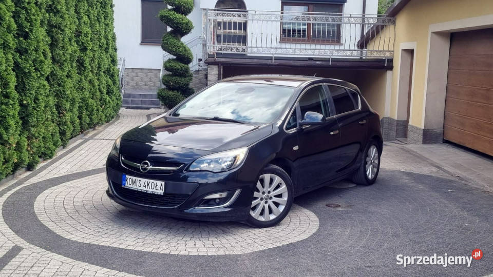 Opel Astra LIFT PółSkóry 14 Turbo Kam Cof Rok produkcji 2013 mazowieckie Płońsk