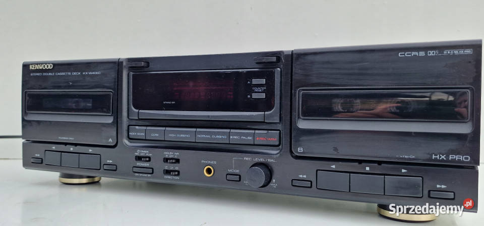 Magnetofon catette deck Kenwood KX W 4060 wielkopolskie Międzychód