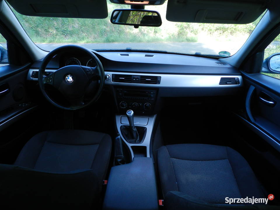 BMW 3 E90 320d 2005r 163 Klima Sprowadzony Samochody osobowe dolnośląskie Gryfów Śląski
