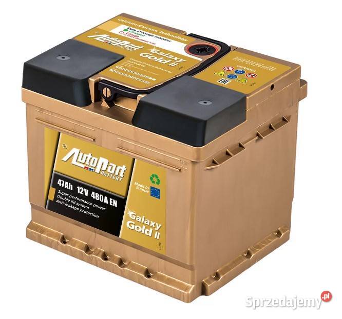 Akumulator Autopart Galaxy Gold II 47Ah 480A osobowe Wałbrzych