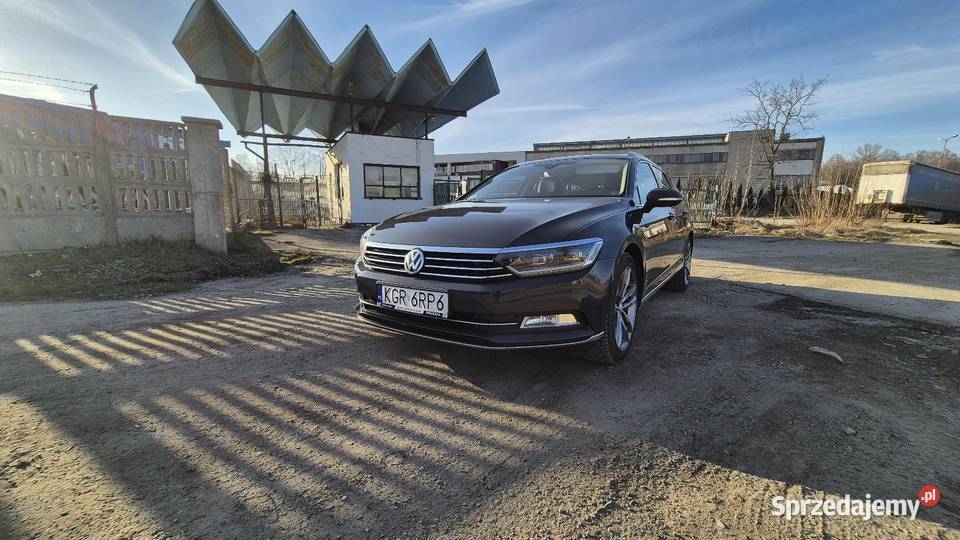 Volkswagen Passat B8 20 TDI 190 DSG LED nieuszkodzony Samochody osobowe Gorlice