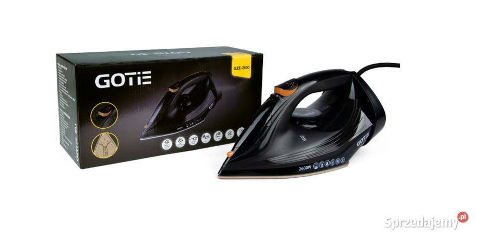 Żelazko GOTIE GZE2600 Mocne 2600 W Ceramiczna małopolskie Skawina sprzedam