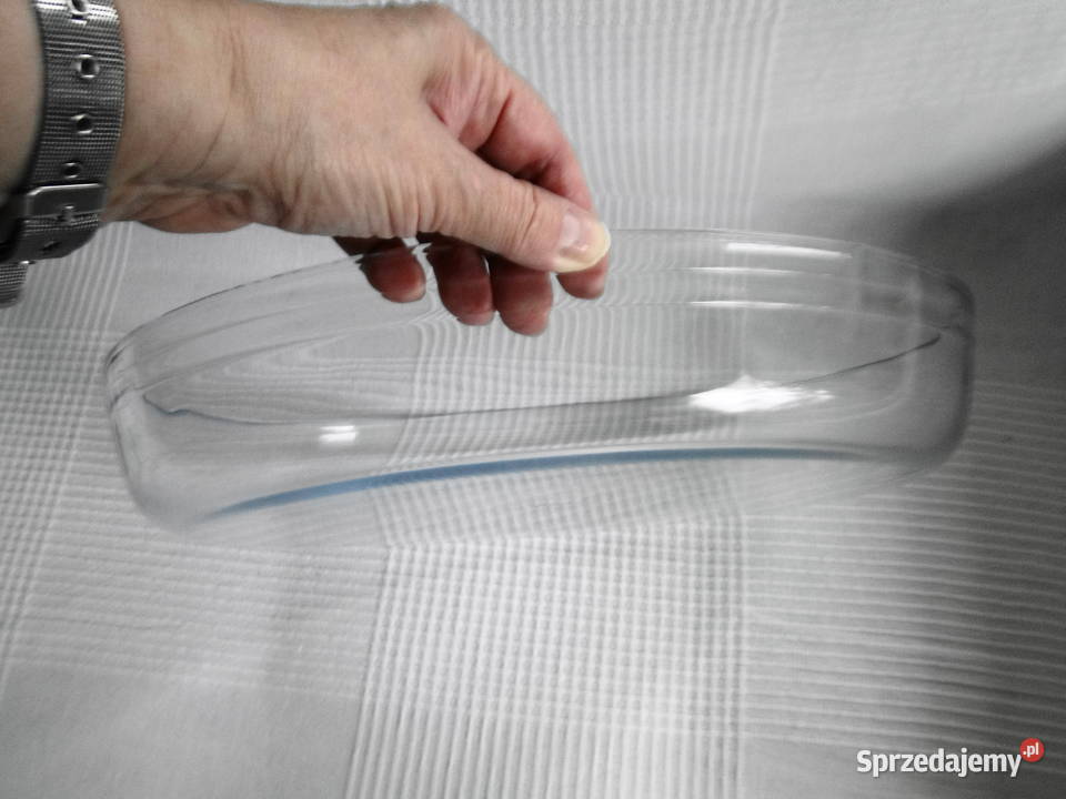 Duża brytfanka szklana France przezroczysty Warszawa