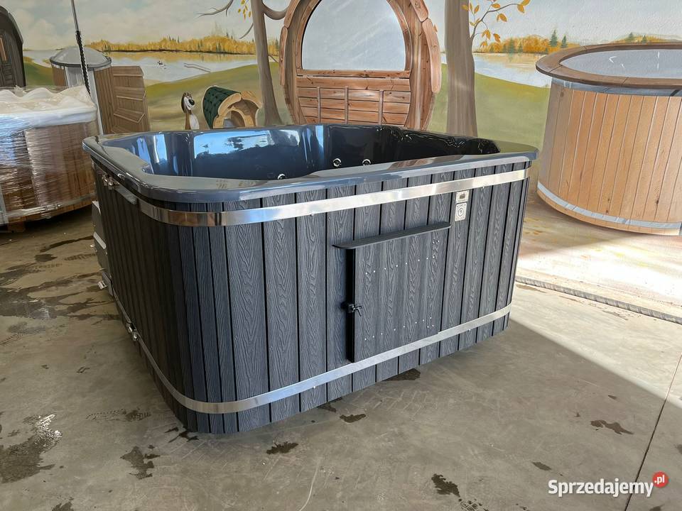 Beczka Kwadratowa Kąpielowa Balia Ogrodowa Suwałki