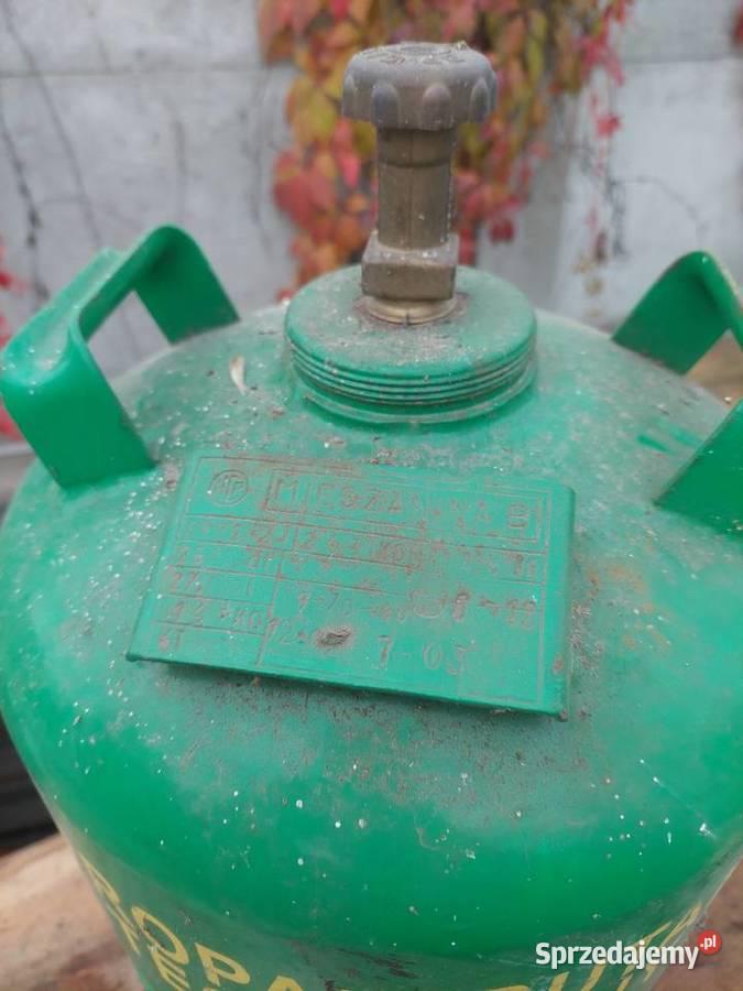 Butle gazowe 11 puste Koziegłowy