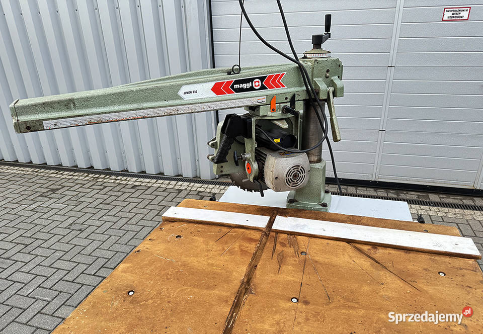 Piła poprzeczna radialna ukośnica kapówka MAGGI Produkcja Sierakowice