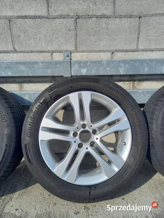 Alufelgi 18 Mercedes GLA 250 z letnimi oponami Lublin