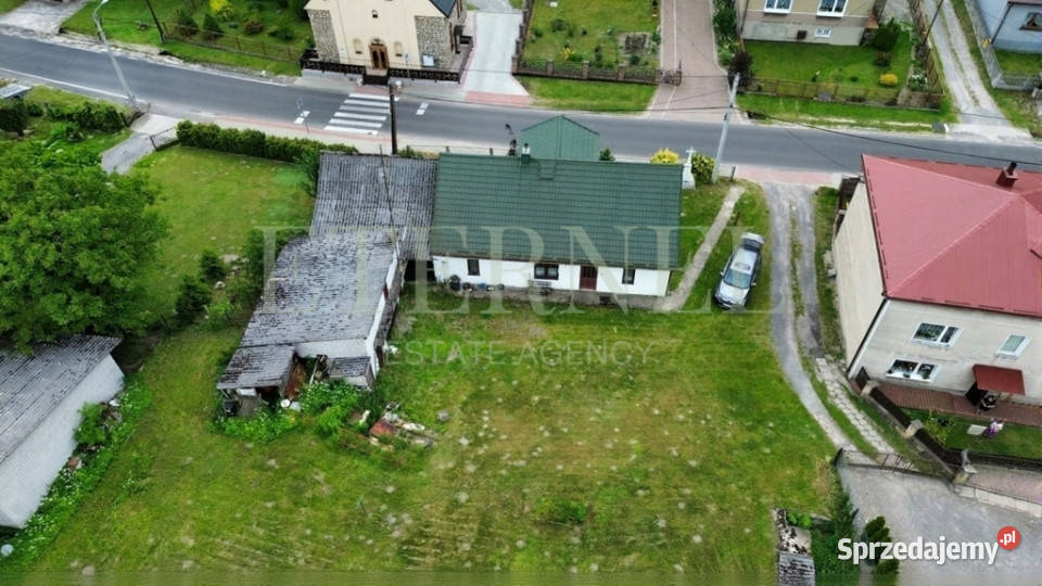 Działka zabudowana 1490m 149 ara Kocikowa mieszkalny