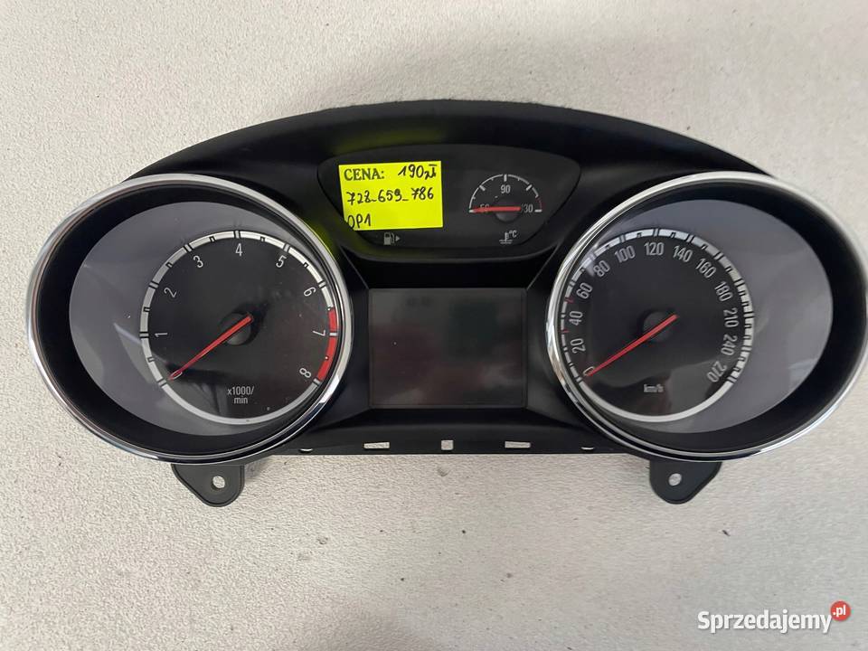 LICZNIK ZEGARY OPEL MOKKA MERIVA CORSA ASTRA osobowe Warszawa