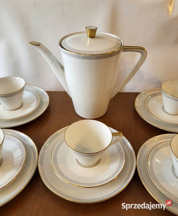 Tettau Bawaria elegancki serwis do małej czarnej Szczecin