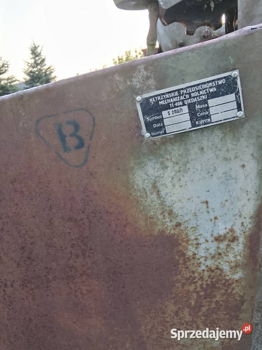 Sadzarka do ziemniaków polska kubełkowa Brodnica