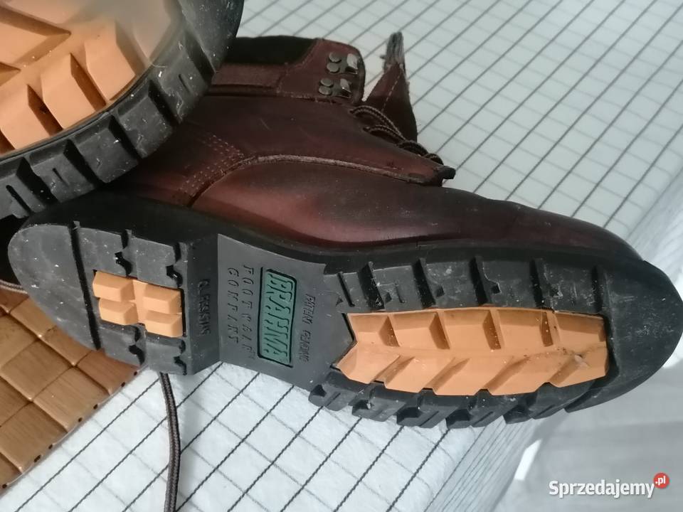 Buty trekkingowe Brahma z naturalnej skóry w 42 skóra Trekkingowe Kraków sprzedam