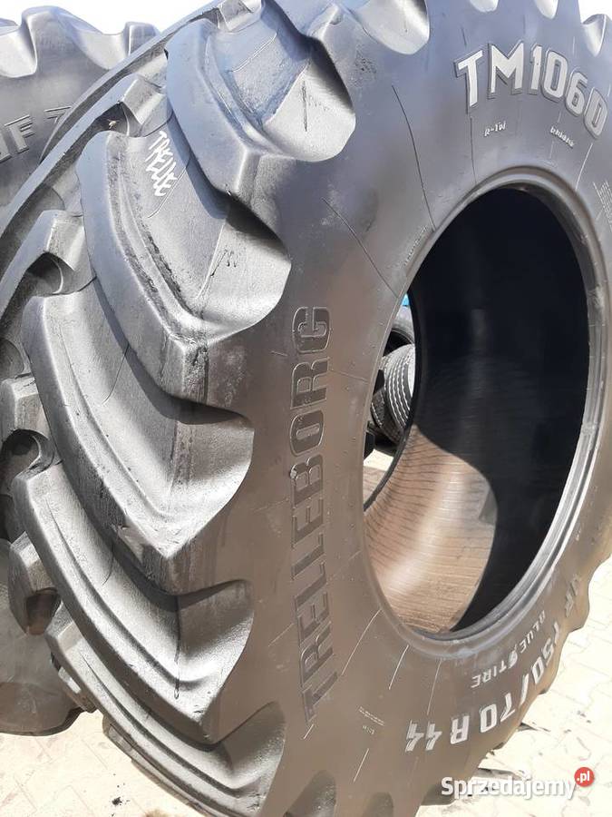 2x Opona używana rolnicza 75070R44 TRELLEBORG podlaskie Zaścianki