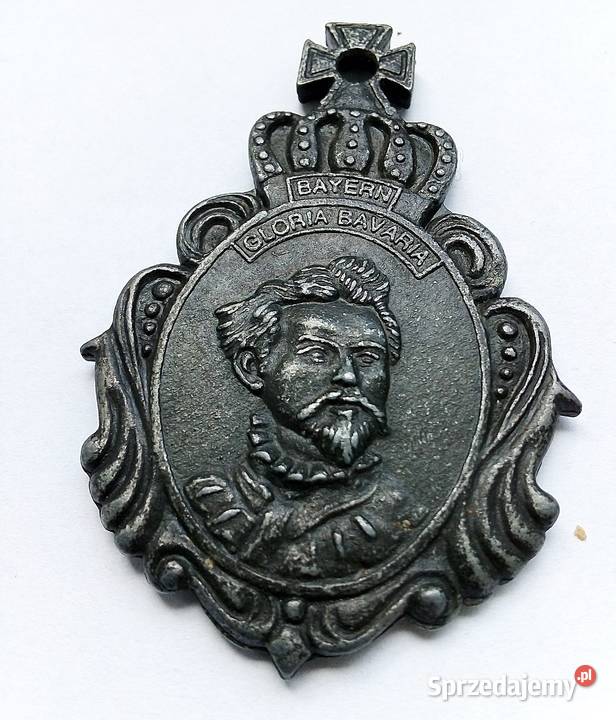 MEDAL 150 KENIG VON BAYRN GLORIA BAVARIA DUŻY Numizmatyka Legionowo