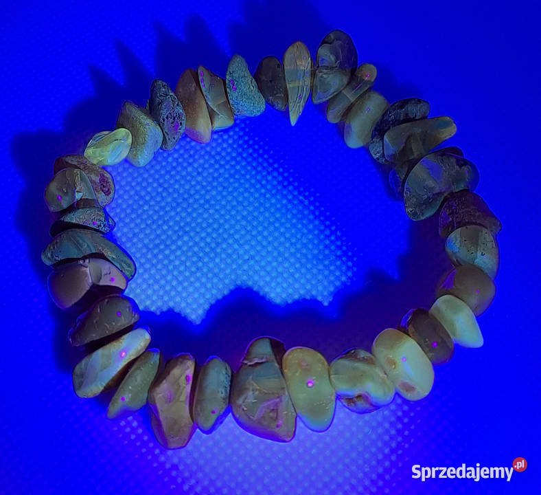 Bransoletka bursztyn bryłki miks mazowieckie Warszawa