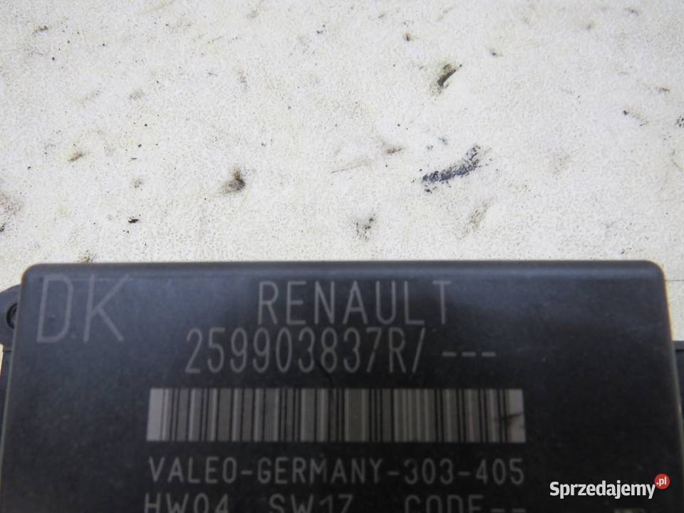 MODUŁ PRAKOWANIA PDC SCENIC III 259903837R sprzedam