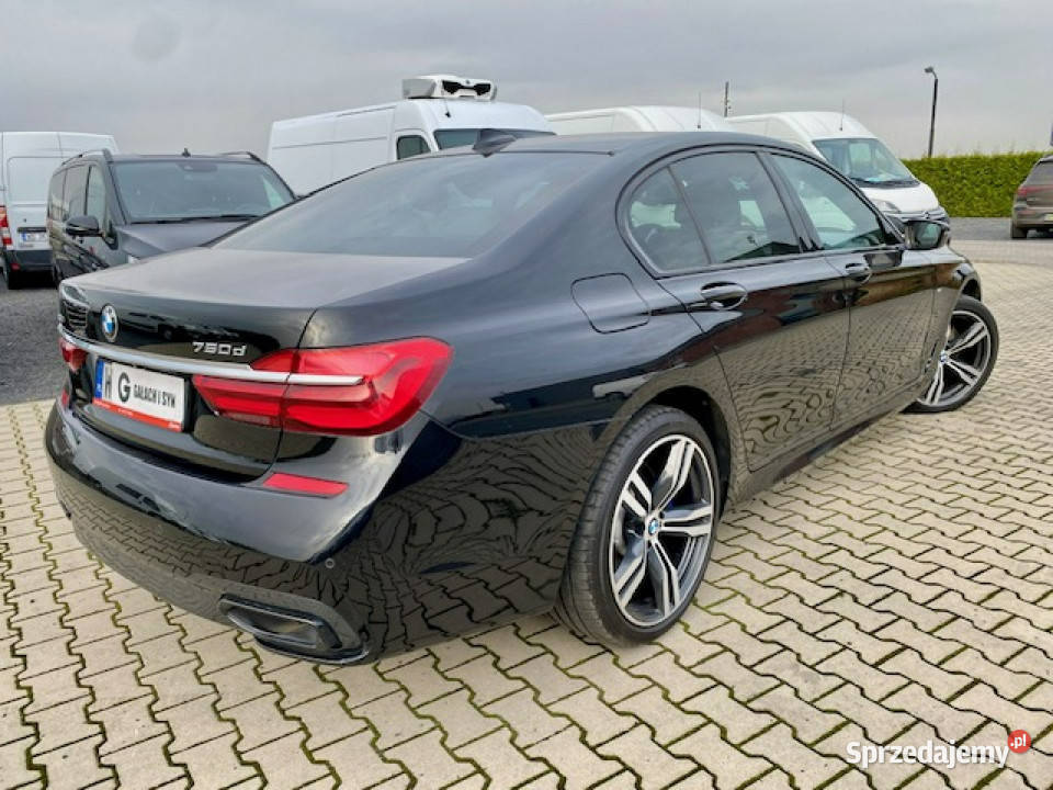 BMW 750 SALON XDrive VOLL 400 M PAKIET HEAD UP Zarejestrowany w Polsce Leszno