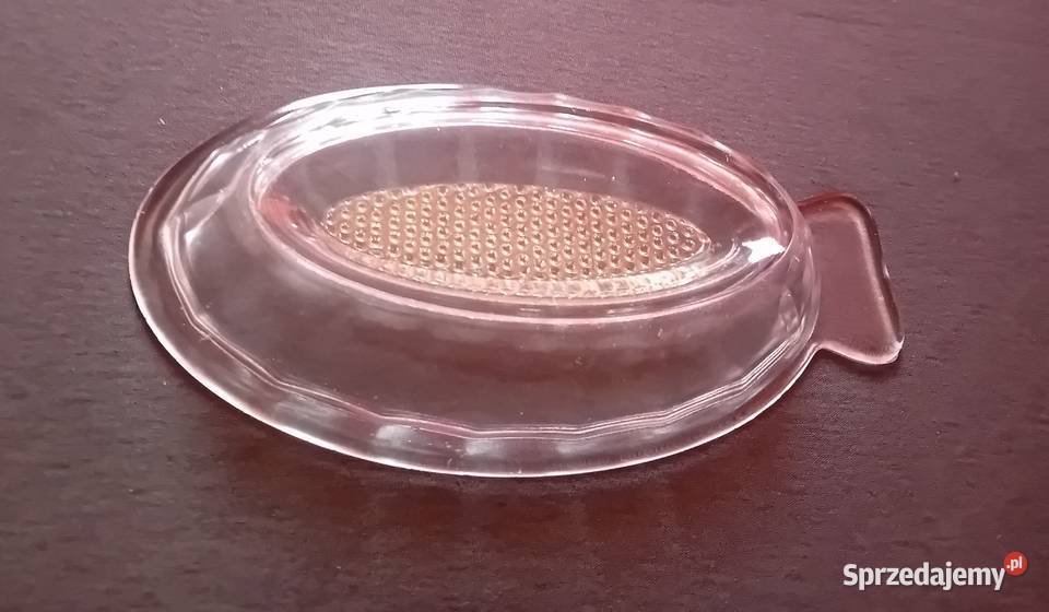 Szklana tarka do jabłek Schwepnitz katalog z Porcelana i szkło Koźminek sprzedam