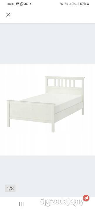 Łóżko Ikea Hemnes 120200 w komplecie z materacem Słupsk