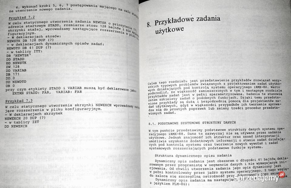 Wielozadaniowy system operacyjny czasu Chełm