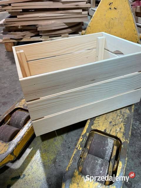 SKRZYNKI DREWNIANE SZCZEBELKOWE REGAŁY ZE śląskie Cieszyn sprzedam