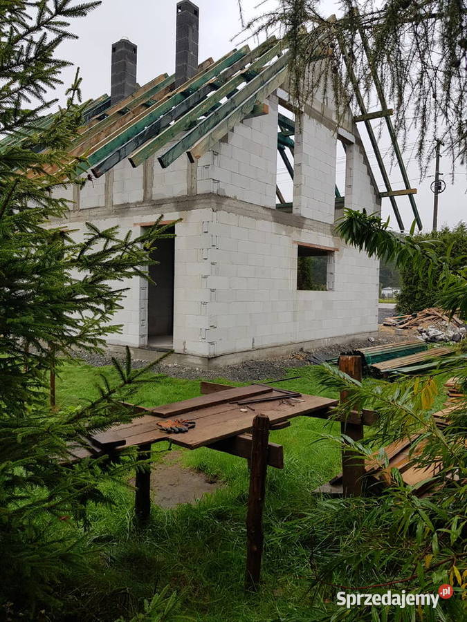 Dom w malinówkach 164m2 na działce 86 ara prąd śląskie Pisarzowice sprzedam