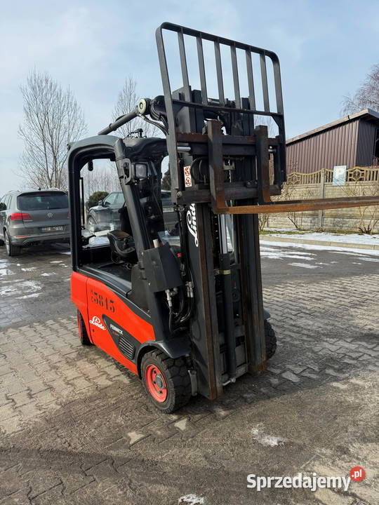 wózek widłowy elektryczny 4kołowy LINDE E16 2017 Działoszyn