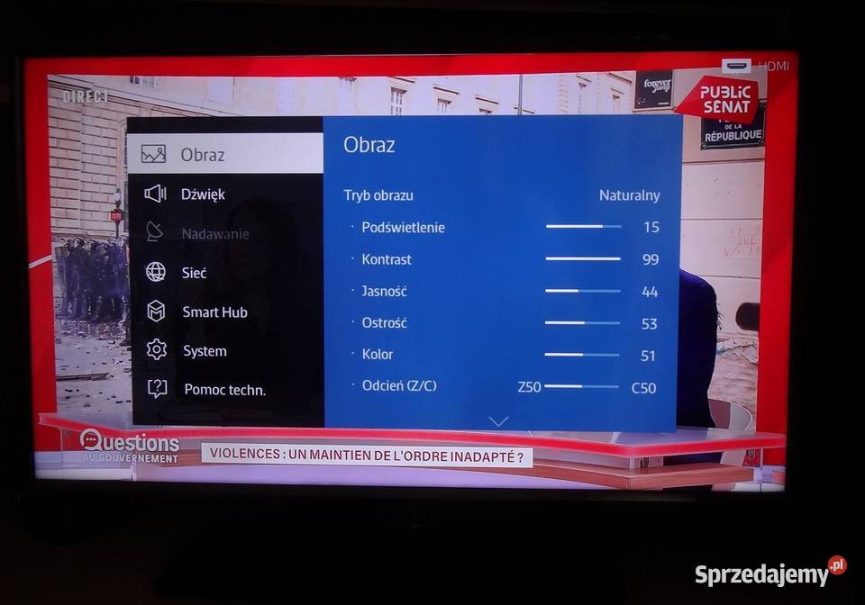 Sprzedam telewizor SAMSUNG UE32J5600AW 32 FullHD 32cale Szczecin