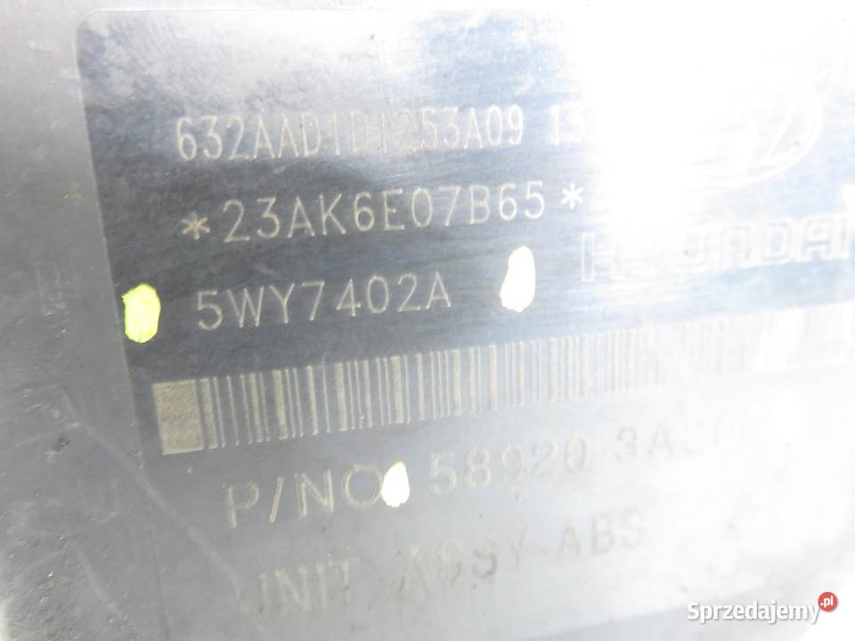 POMPA ABS HYUNDAI TRAJET 589203A300 5WY7402A