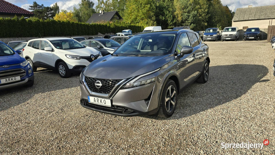 Nissan Qashqai Panorama LED kamera 360 III 2021 nieuszkodzony Zieleniewo