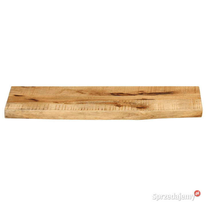 Blat stołu 70x20x25 naturalna krawędź surowe